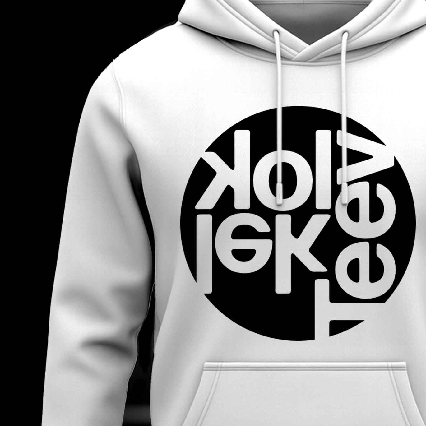 zerozero crna hoodica - Slika 3